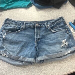 Silver Blue Women's Shorts size 18